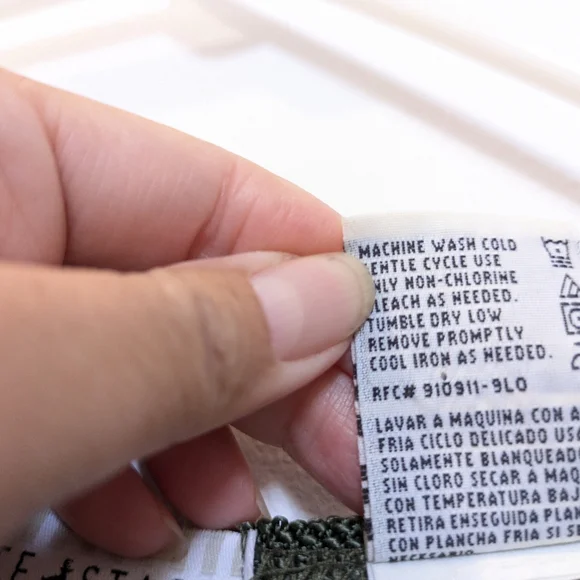 White Stag Green Woven Tank Top, Women's Large 12/14 - Picture 4 of 7